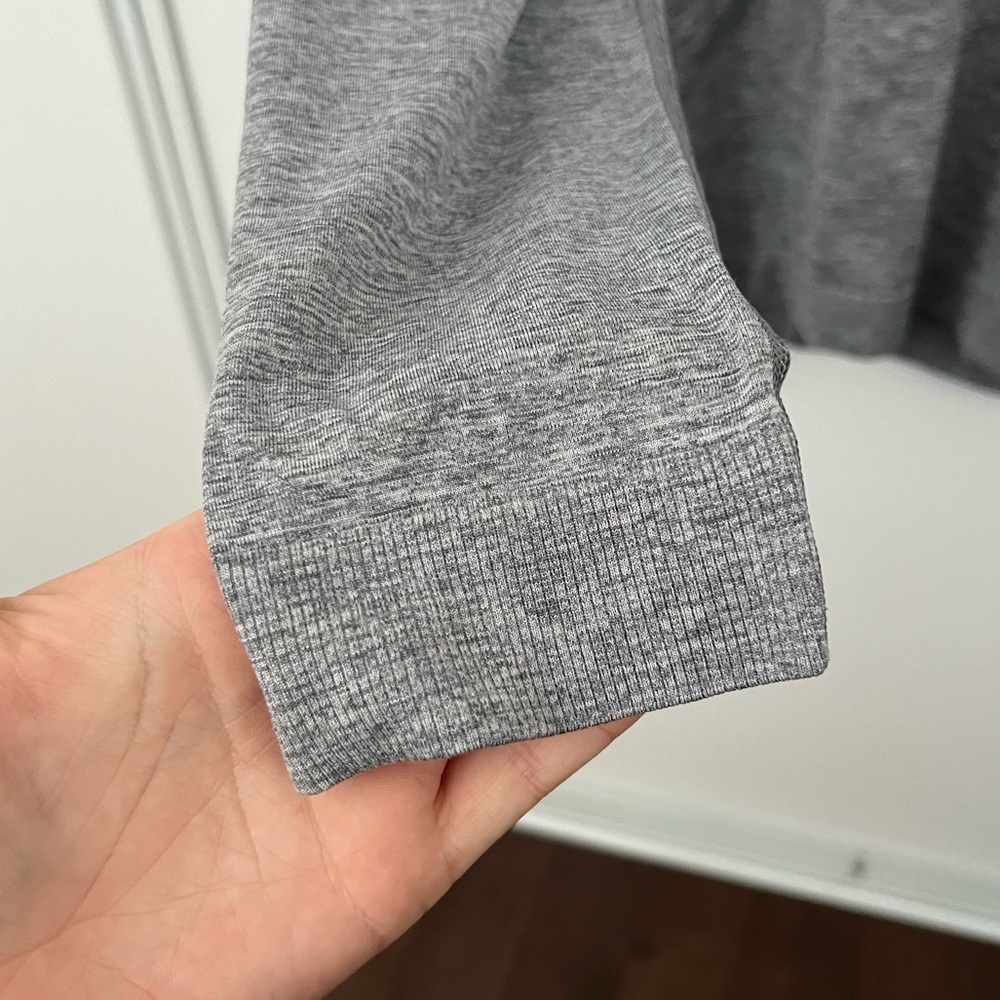 Lululemon Gray Long Sleeve Shirt - Picture 2 of 5